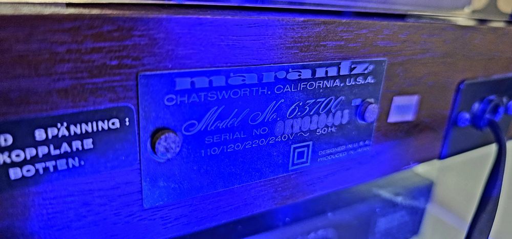 Marantz 6370Q gramofon z napędem bezpośrednim, wkładka Micro-Acoustics MA 733, stan  kolekcjonerski