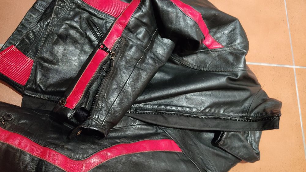 Casaco pele moto Dainese