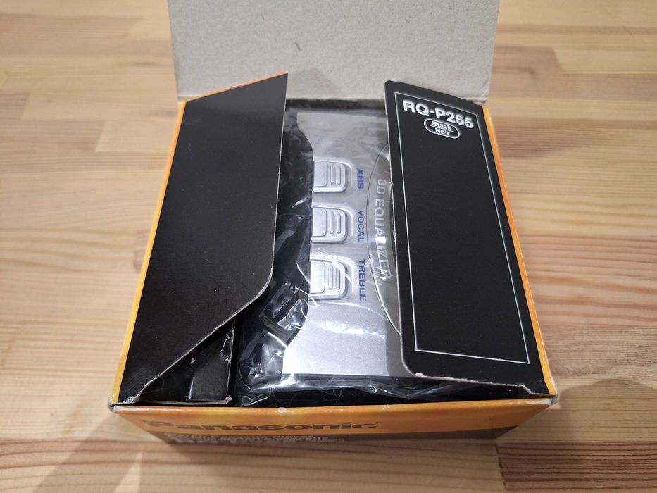 Walkman Panasonic RQ-P265, nowy, komplet, stan idealny, vintage