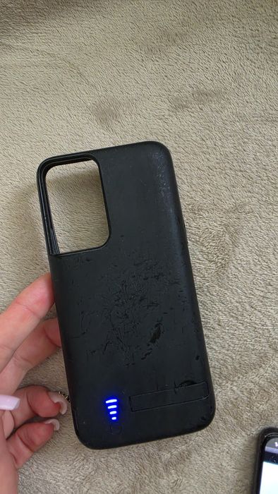 Samsung S22 +чехол зарядка