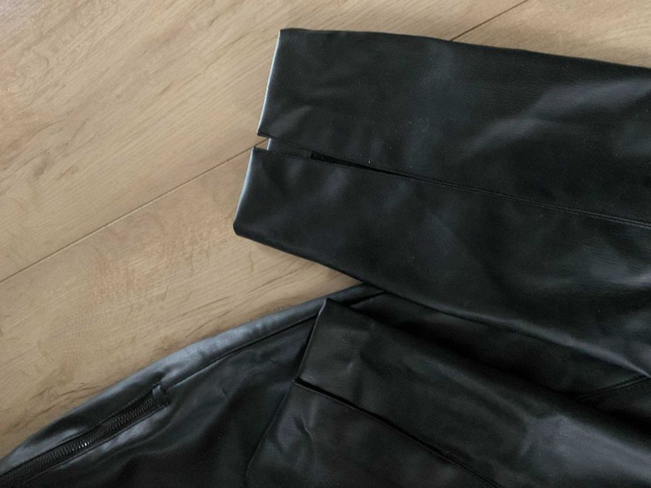 Skórzane spodnie Zara