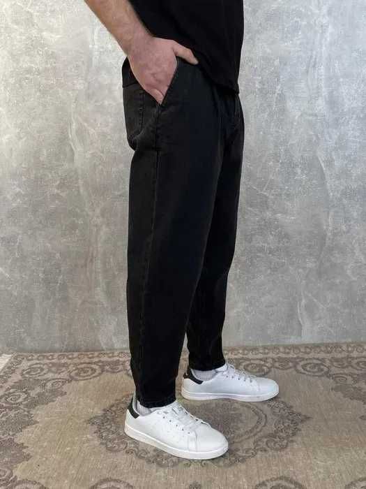 Джинсы мужские бананы весенние осенние Джинсовые штаны оверсайз