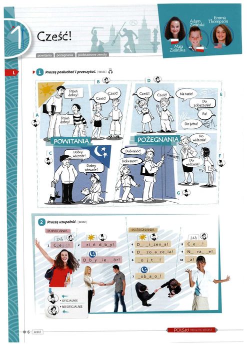 Krok po kroku Junior 1, 2