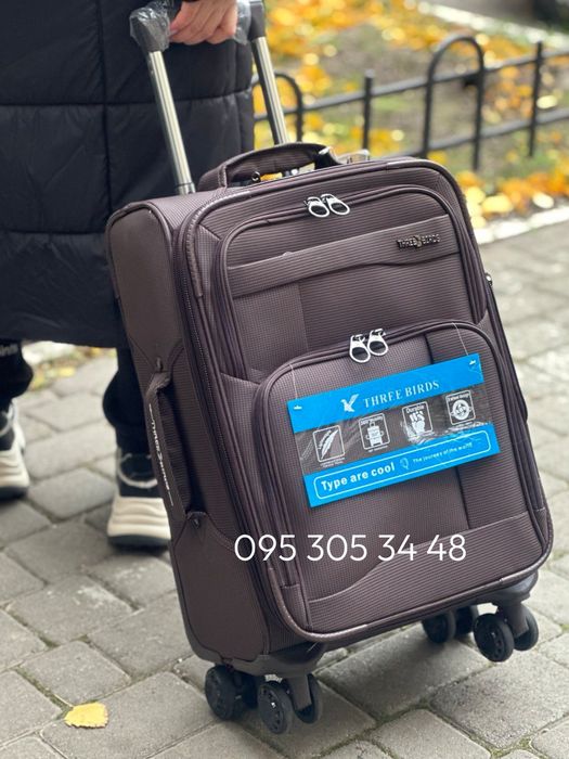 Чемодан Three Birds S,  new ручная кладь