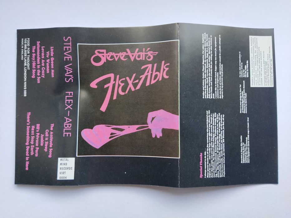 Steve Vai - Flex-Able kaseta magnetofonowa
