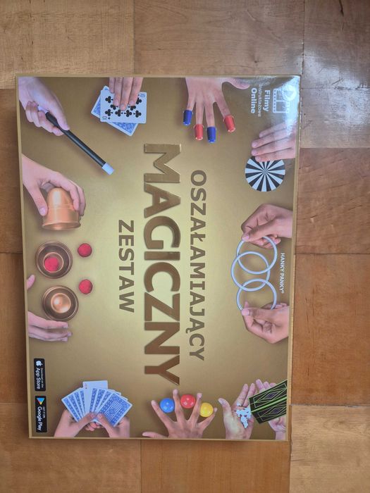 Zestaw magiczne sztuczki ZŁOTA EDYCA