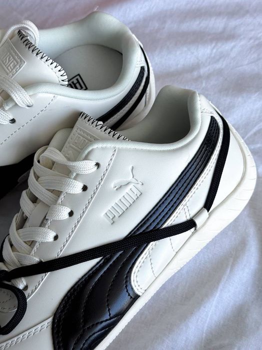 HIGH QUALITY! Puma Rose Speedboat Black White 36 37 38 39 40 41 пума спідбоут білі чорні
