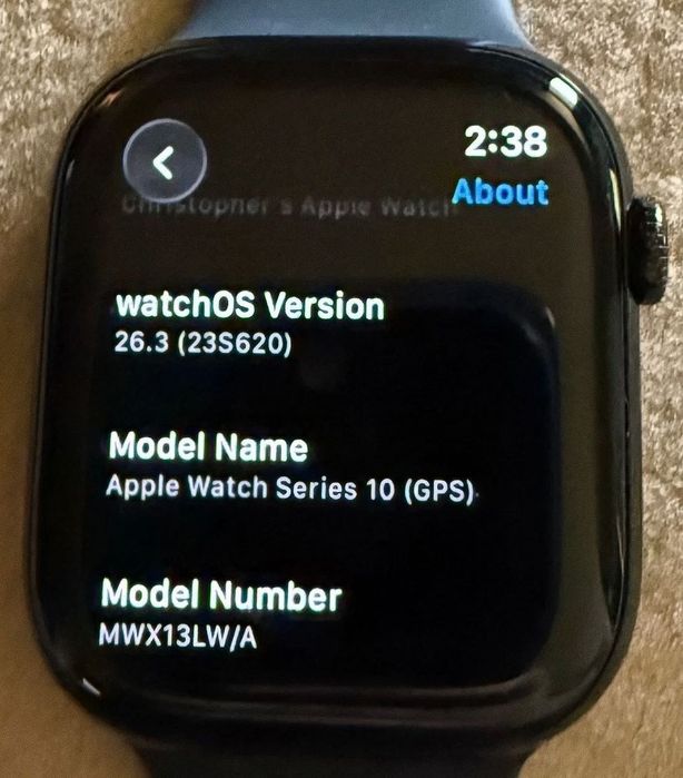 Apple Watch Series 10 46mm Black