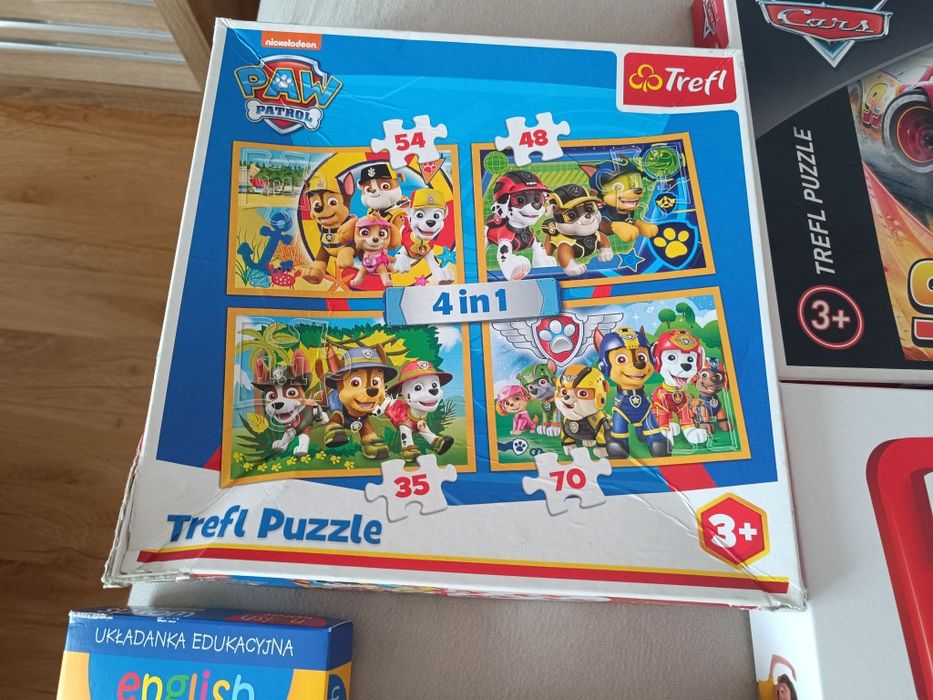 Gry i puzzle od 3 do 6 lat