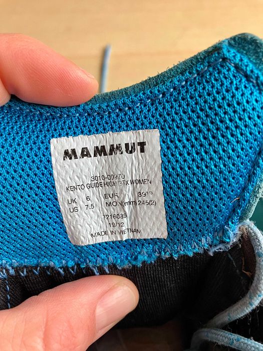 Buty MAMMUT Kento Guide High GTX Women 39 1/3 ocean/dark whisper
