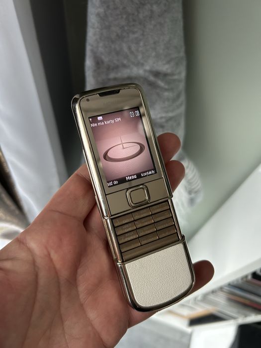 Ekskluzywna Nokia 8800 Gold Arte*Najwyższy Model*Biała Skóra/Najtaniej