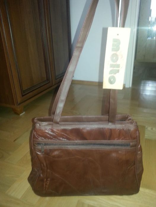 torebka ze skóry naturalnej