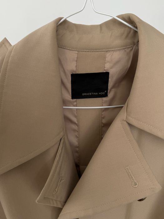 Стильний укорочений тренч