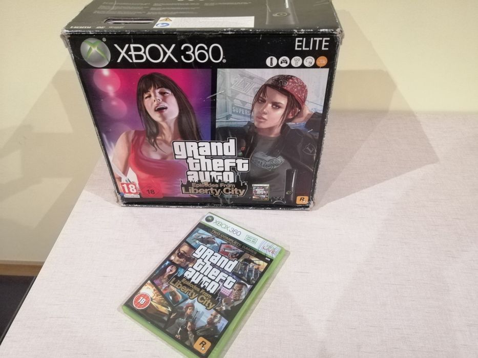 Xbox 360 elite em caixa