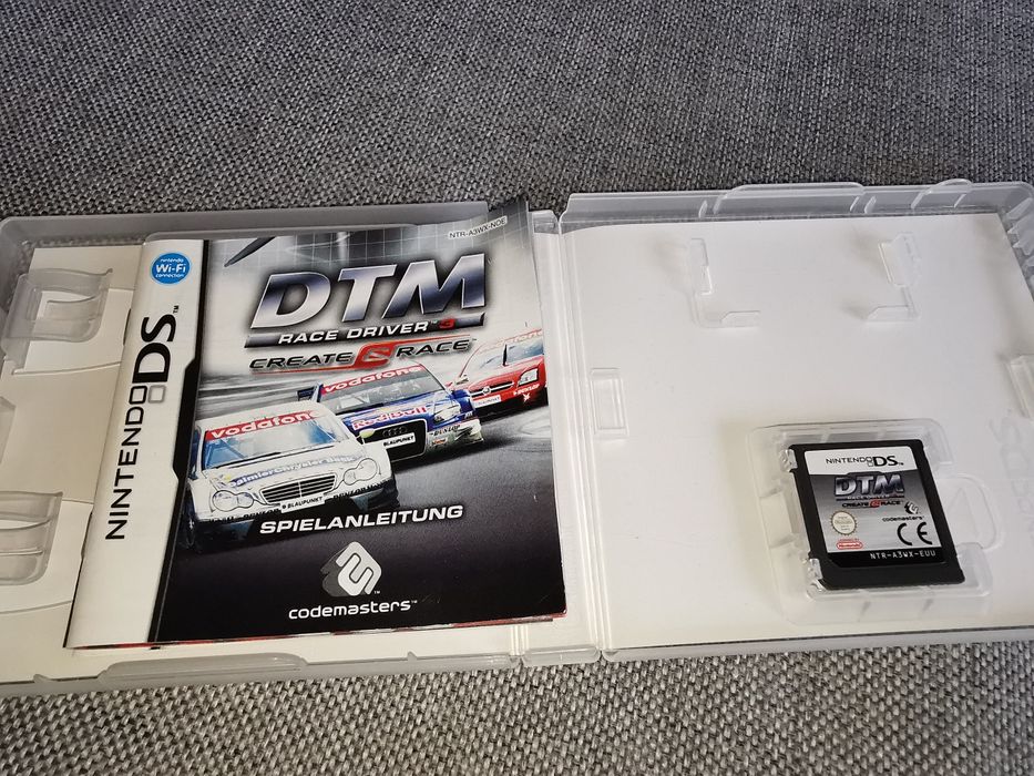 DTM Race Driver DS Nintendo gra ANG (komplet stan BDB) sklep Ursus