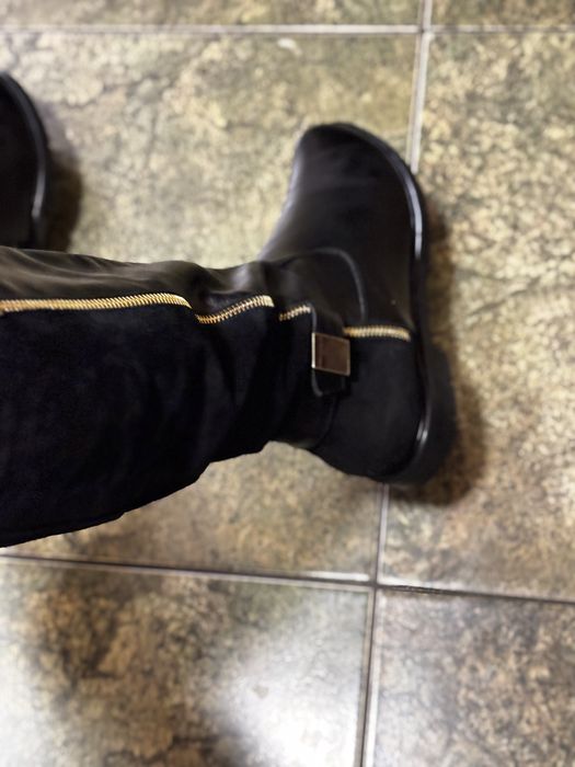 Шкіряні сапожки, шкіряне взуття жіноче демісезон