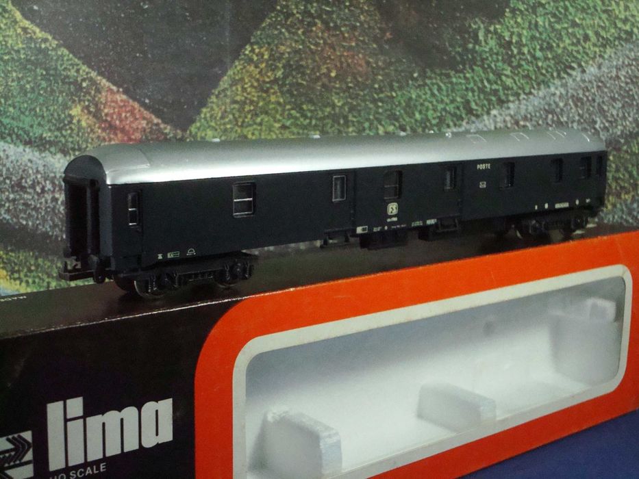 Lima H0 9304 - Vagão Postal "Ulz" / "FS" Itália / Usado / Orig. Box