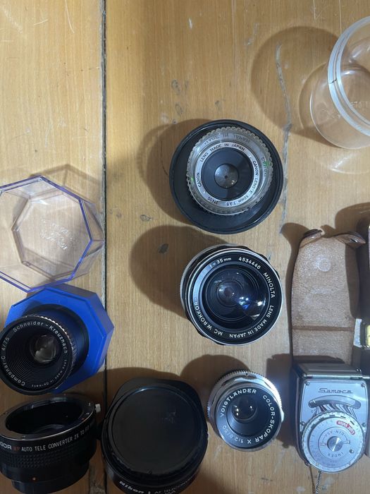 Объективы с Европы