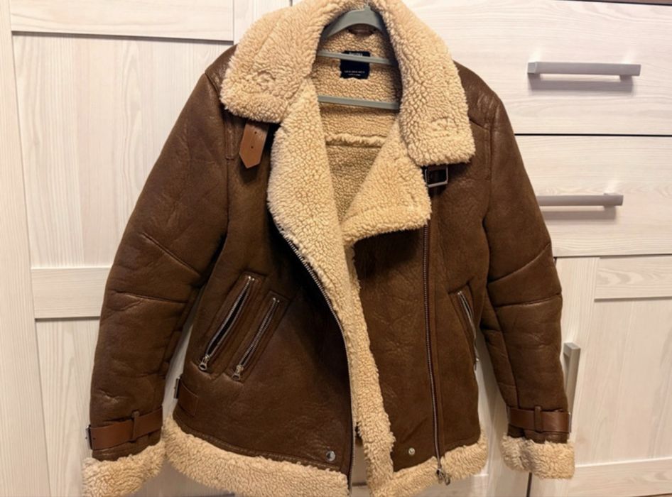 Kurtka kożuch damski