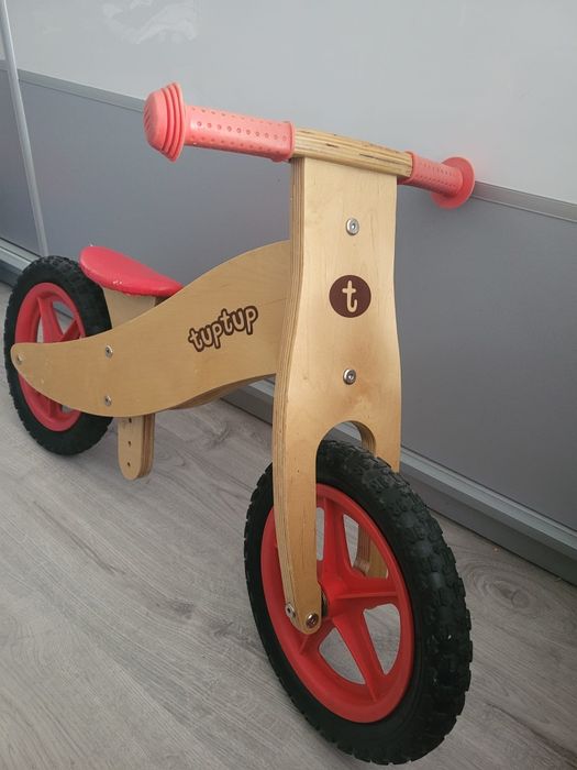 Rowerek biegowy drewniany