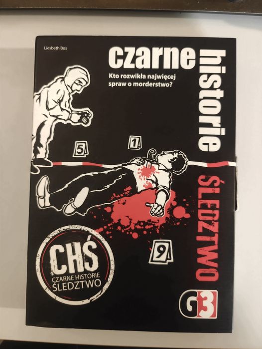 Czarne historie śledztwo - gra planszowa