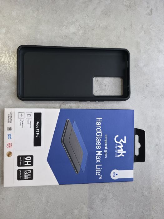 Szkło hartowane na Poco F5 Pro Hard Glass Max Lite + etui Nillkin