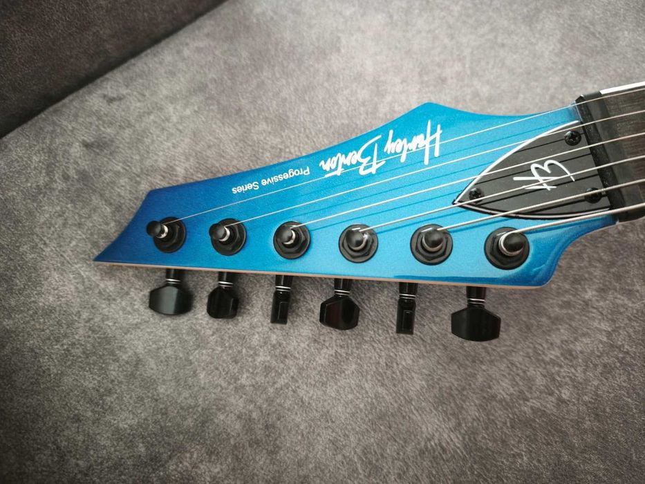 Guitarra elétrica - Harley Benton R-446 Blue Metallic