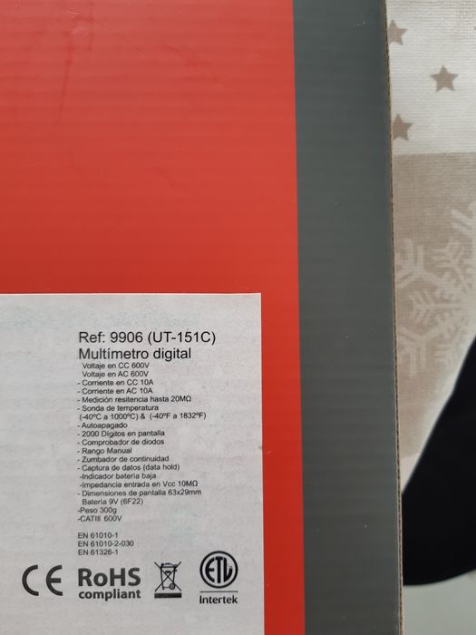 Digital Multimeter64551828242562121