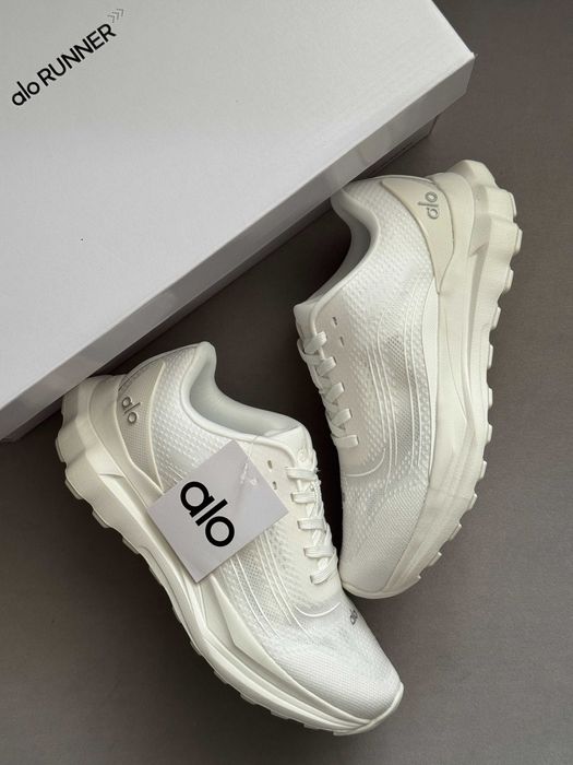 ОРИГІНАЛЬНА ЯКІСТЬ 36-45! • Кросівки Alo Yoga Runner White