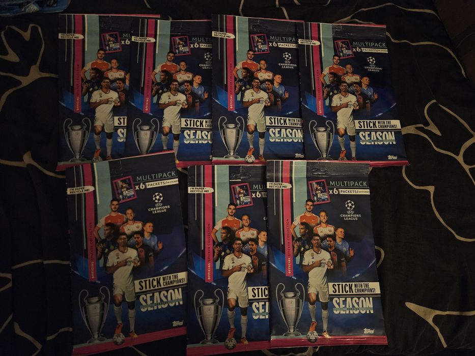 Multipack naklejki Topps UEFA Champions League 23/24