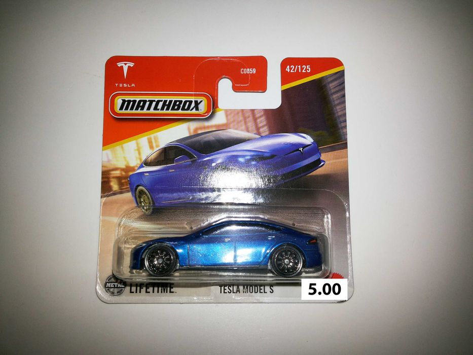 Tesla Hot Wheels , Matchbox - Carros Miniaturas de Coleção Escala 1/64