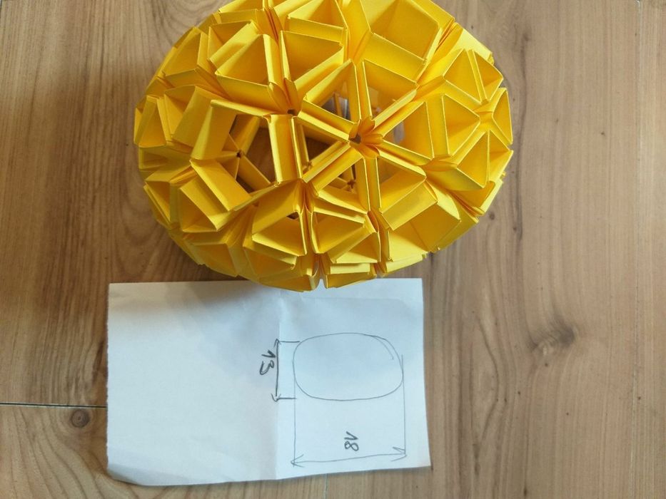 Jajo Wielkanocne ORIGAMI