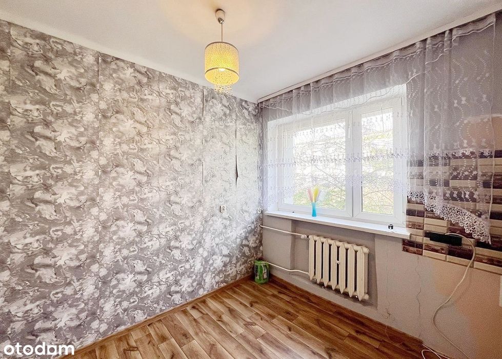 Gołonóg, 2 pokoje z balkonem w bloku, 1 piętro, CO, bez prowizji