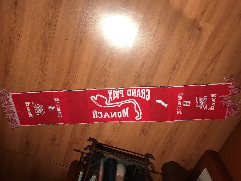 Cachecol oficial champions league/outro F1 Monaco