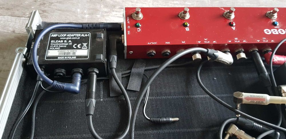 Sterownik/looper/footswitch gitarowy