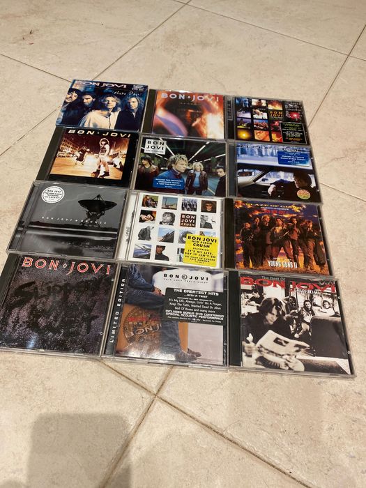 Coletânea de vários CDs Bon Jovi