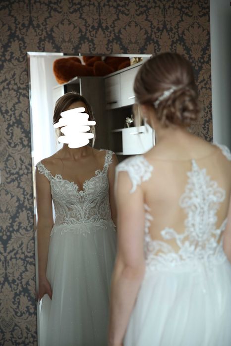 Suknia ślubna 36/38 ivory