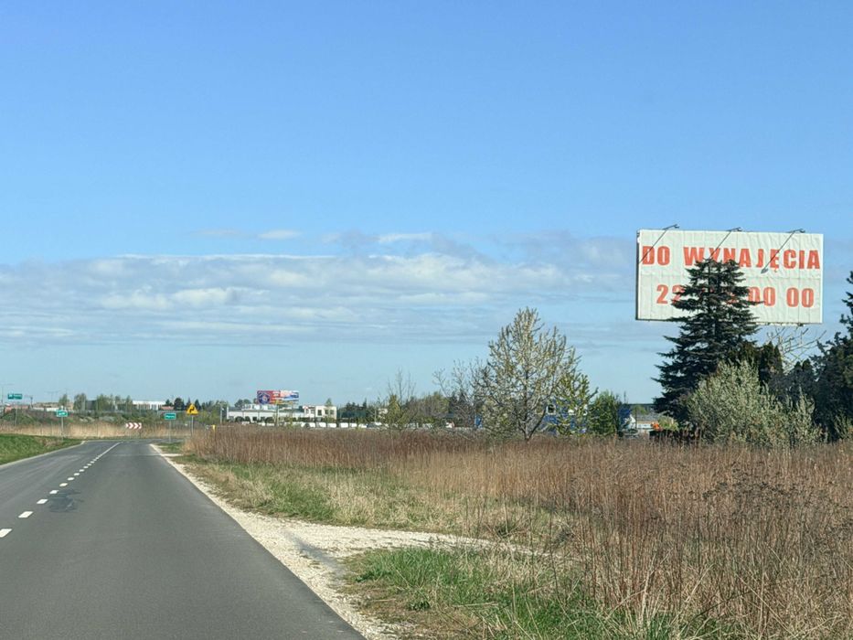 Tablice reklamowe 6×12 m do wynajęcia w Jankach przy trasie S8