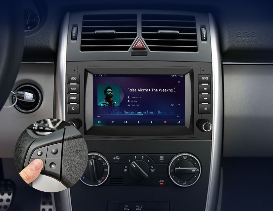 Radio 7" Android CarPlay Navi Mercedes B200 Sprinter Viano Vito PL