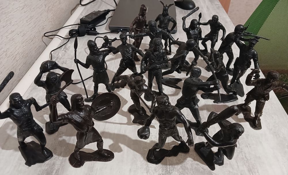 Солдатики большие 15 см. СССР