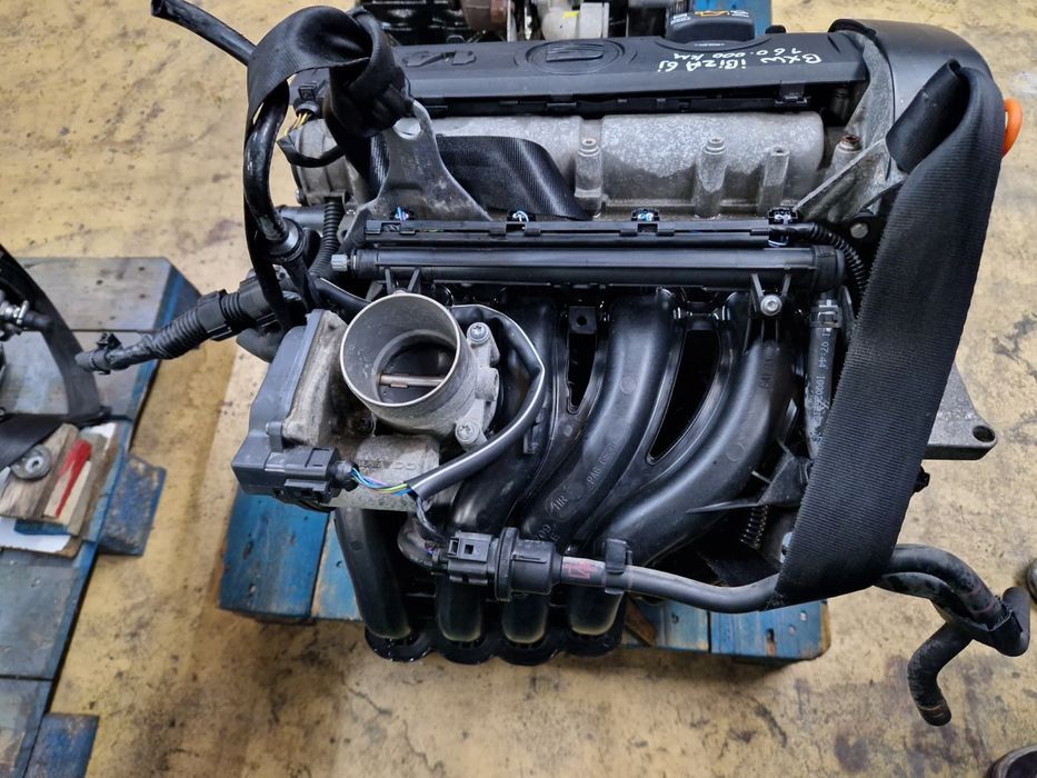 Motor usado BXW SEAT IBIZA 6J 1.4 86CV SKODA FABIA LEON 160.000KM