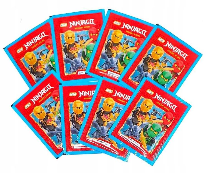 Naklejki Ninjago Dragons Rising  4 szaszetki