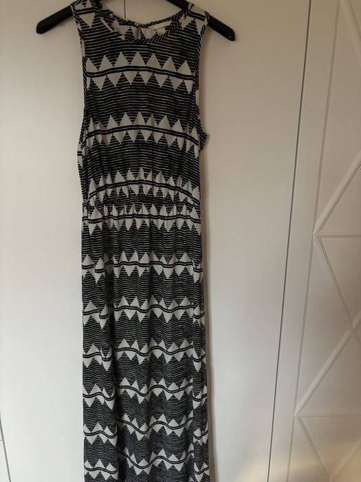 Sukienka długa h&m