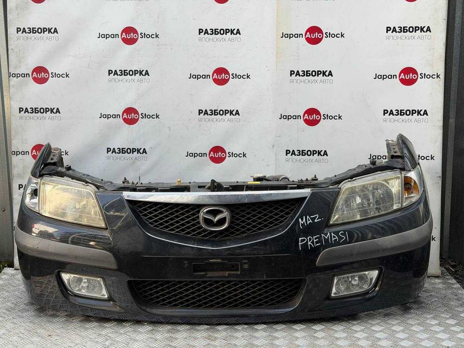 Бампер Телевизор Передняя панель Усилитель Фары Радиатор Mazda Premacy, год 1998-2001