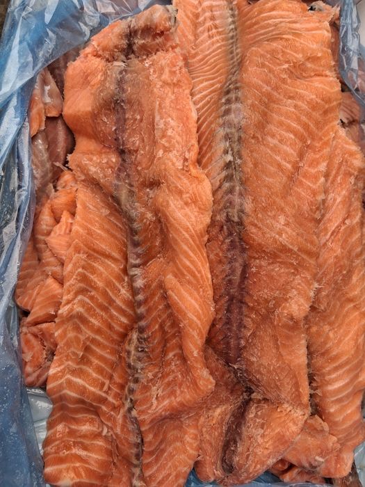 Зріз (слайси) лосося свіжий