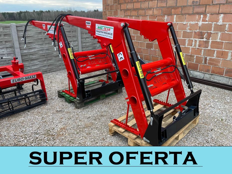 Ładowacz czołowy TUR 900kg rozdzielacz joystick / 1200kg ROL-MAR