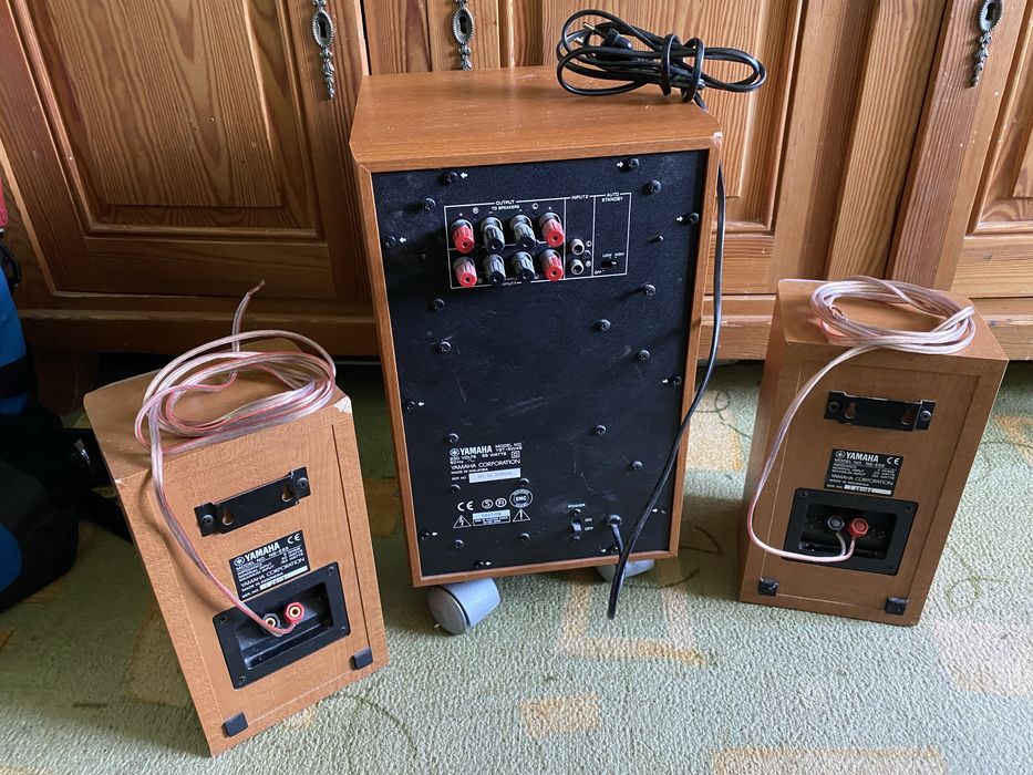 Glosniki Yamaha NS-E55 Subofer YST SW45 Dom Garaz