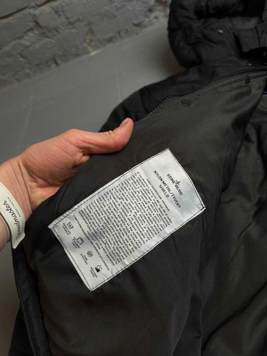 Оригинал! Пуховик stone island черный