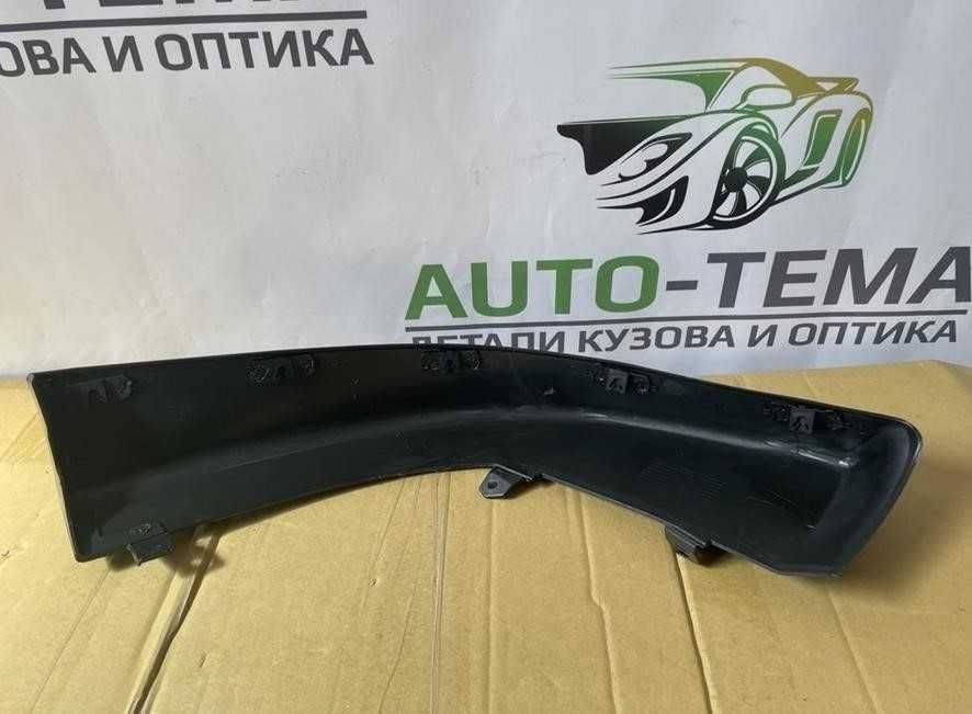 Накладка бампера Mitsubishi Lancer X 2008