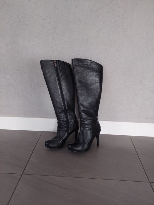 Kozaki na obcasie  Baldowski r.37